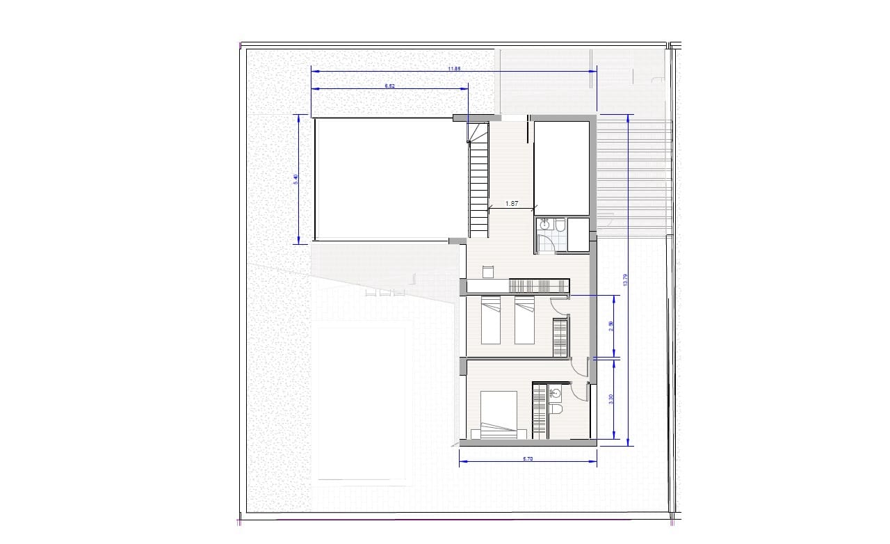 3 soveværelse Villa til salg i Fortuna med swimmingpool garage - € 340.000 (Ref: 9151053)