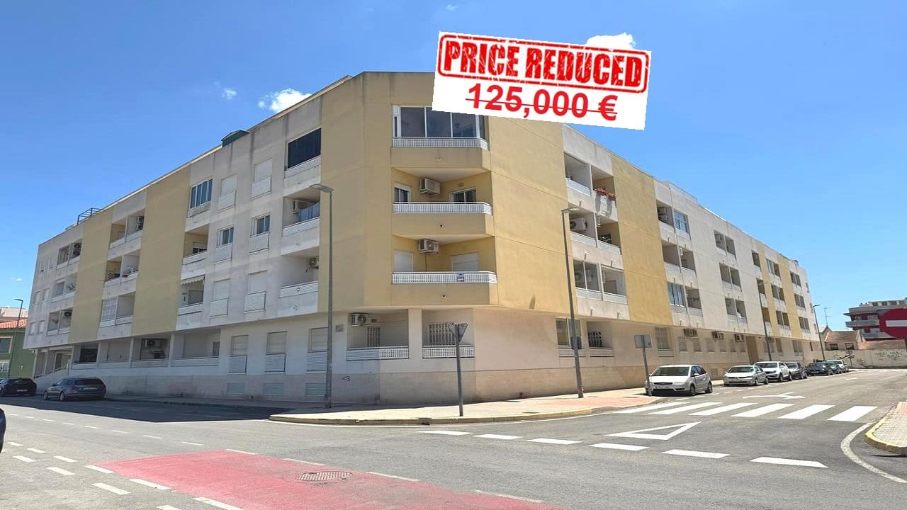 2 soveværelse Lejlighed til salg i Almoradi med swimmingpool garage - € 120.000 (Ref: 9187758)