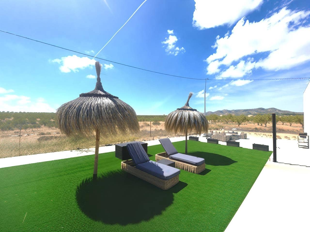 3 soveværelse Villa til salg i Pinoso med swimmingpool garage - € 460.000 (Ref: 9343339)