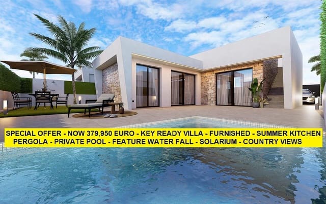 3 makuuhuone Huvila myytävänä paikassa Roldan, Torre-Pacheco mukana uima-altaan 
autotalli - 379 950 € (Ref: 9343351)