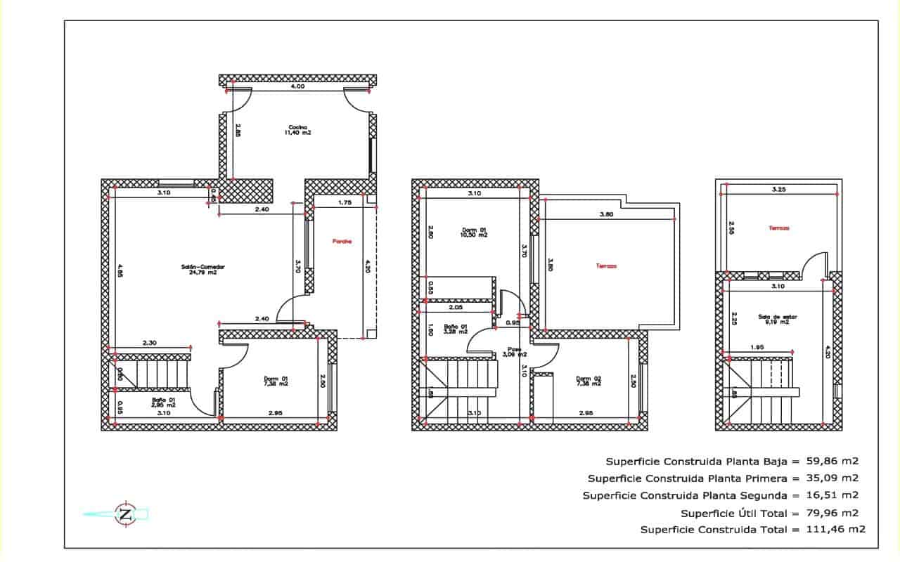 4 soverom Villa til salgs i Torrevieja med svømmebasseng garasje - € 253 000 (Ref: 9357503)