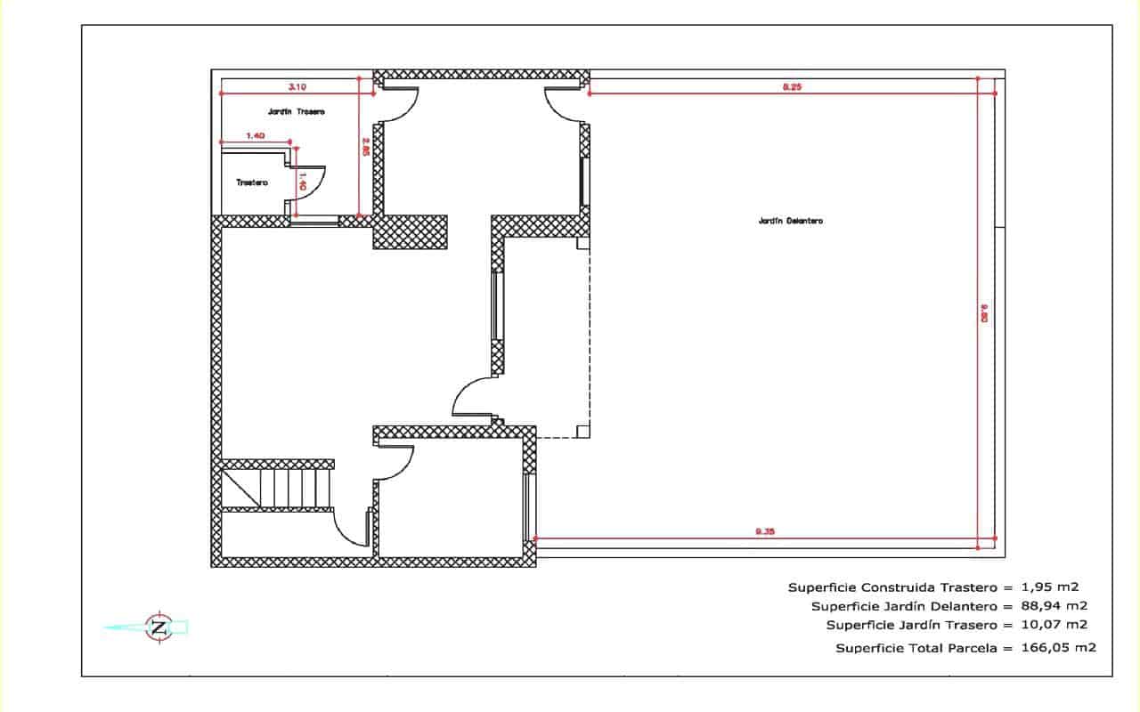 4 soverom Villa til salgs i Torrevieja med svømmebasseng garasje - € 253 000 (Ref: 9357503)