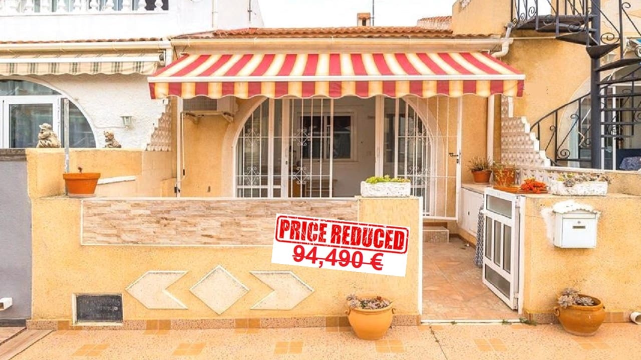 1 slaapkamer Bungalow te koop in Torrevieja met garage - € 89.995 (Ref: 9374053)