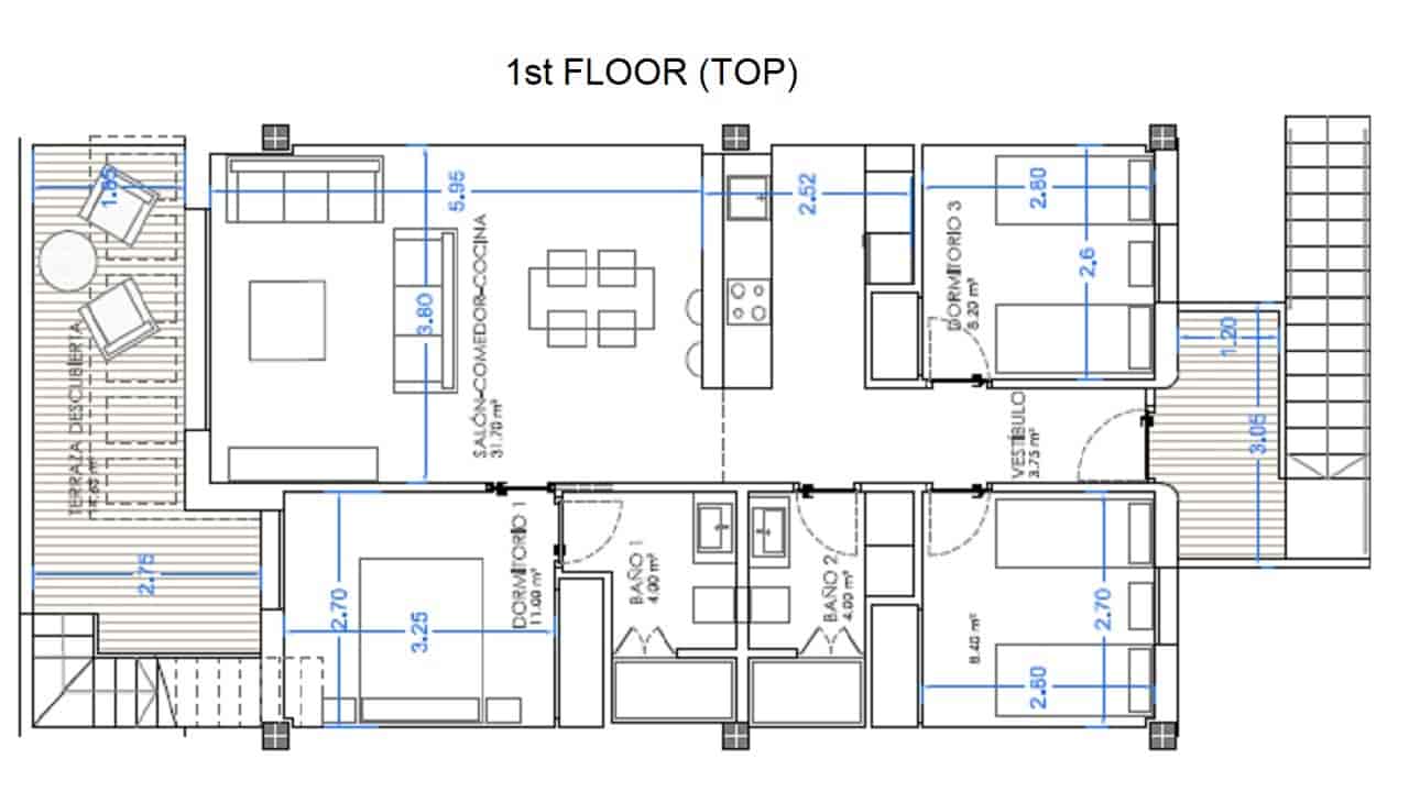 3 bedroom Apartment for sale in Bigastro with pool garage - € 189,000 (Ref: 9382028)