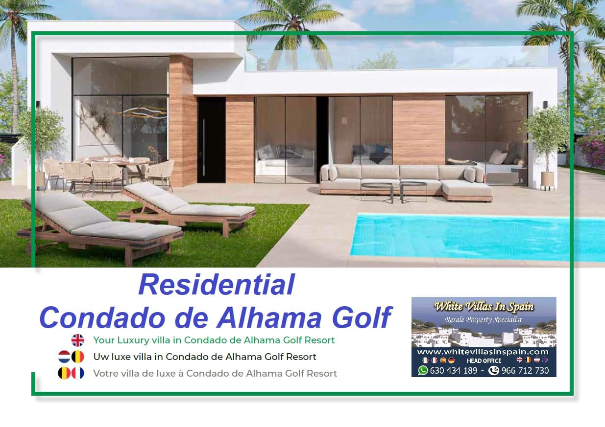 3 bedroom Villa for sale in Condado de Alhama with pool garage - € 335,000 (Ref: 9395434)