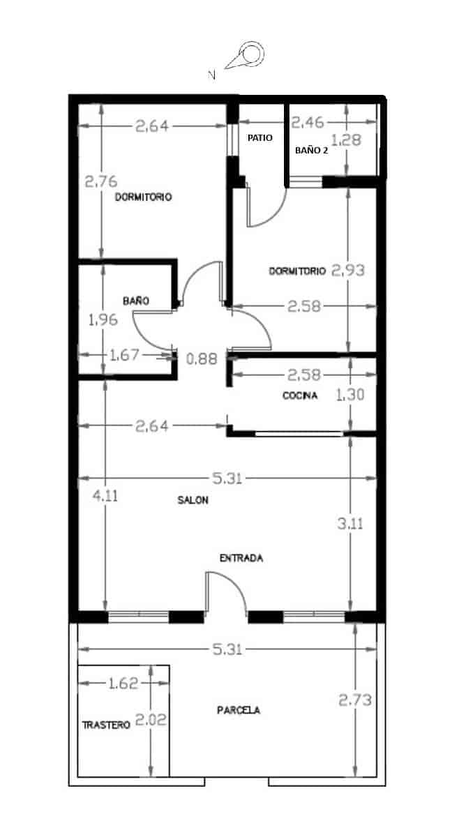 2 soveværelse Bungalow til salg i El Chaparral - € 129.995 (Ref: 9396742)
