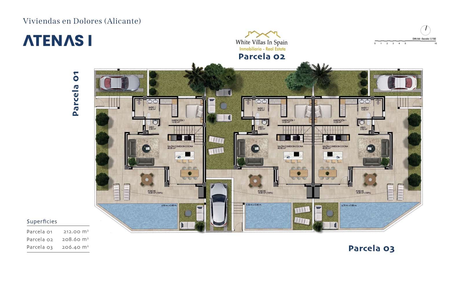 3 camera da letto Villa in vendita in Dolores con piscina garage - 459.000 € (Rif: 9426524)