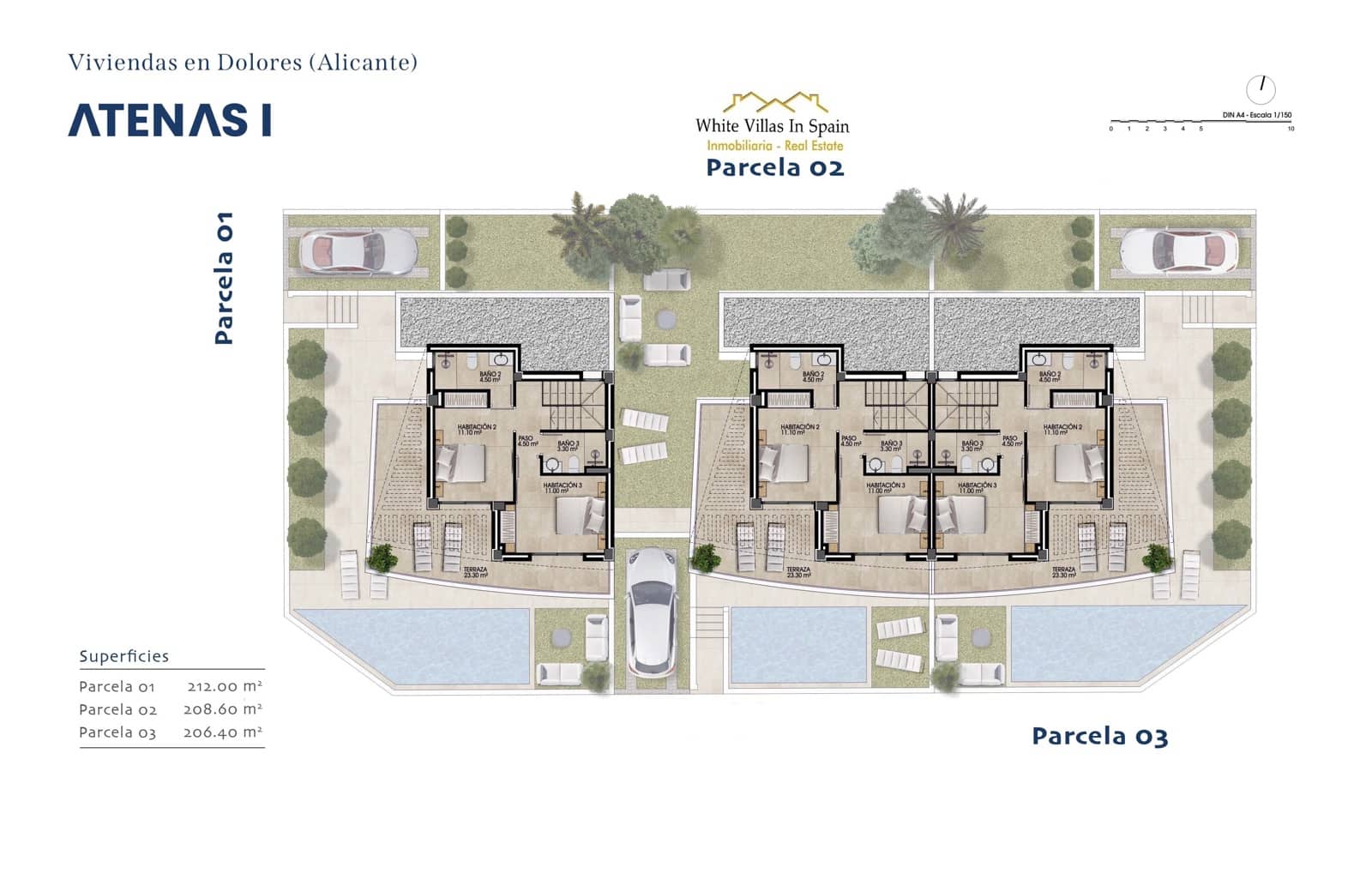 3 camera da letto Villa in vendita in Dolores con piscina garage - 459.000 € (Rif: 9426524)