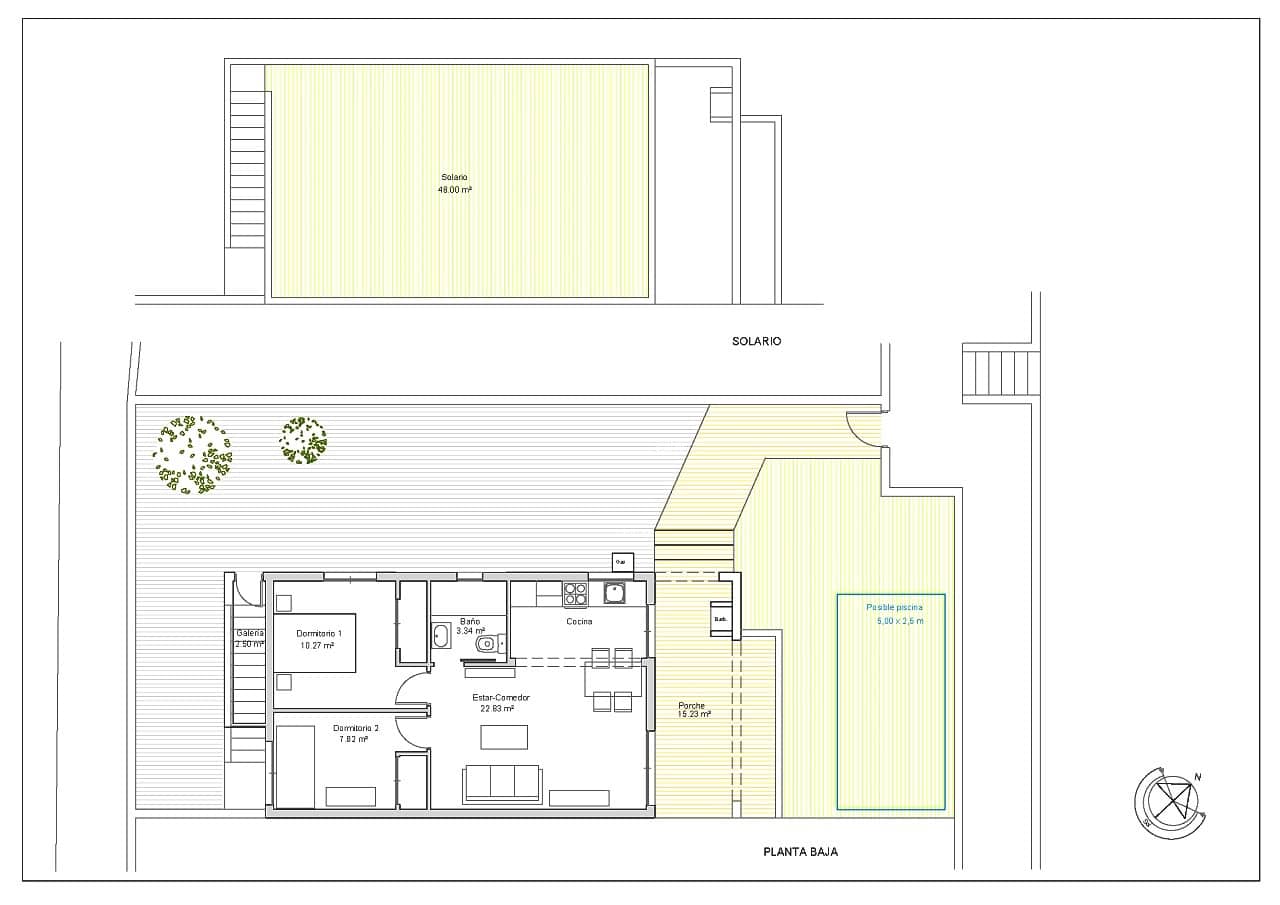 2 quarto Bungalow para venda em Villamartin - 199 000 € (Ref: 9451628)