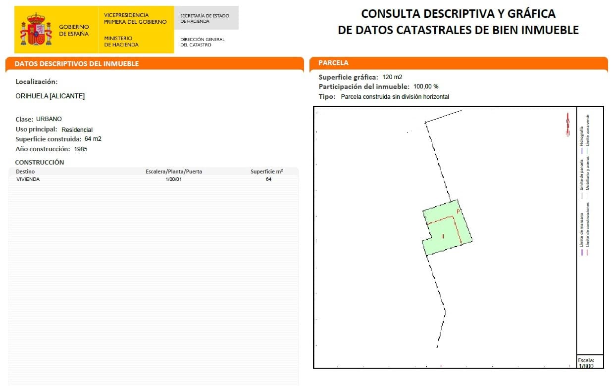 2 quarto Quinta/Casa Rural para venda em Orihuela com garagem - 279 995 € (Ref: 9452970)
