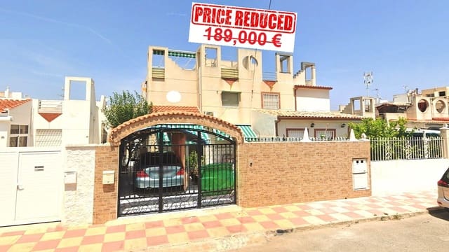 4 chambre Maison de Ville à vendre à La Torreta, Torrevieja avec piscine garage - 170 000 € (Ref: 9452971)