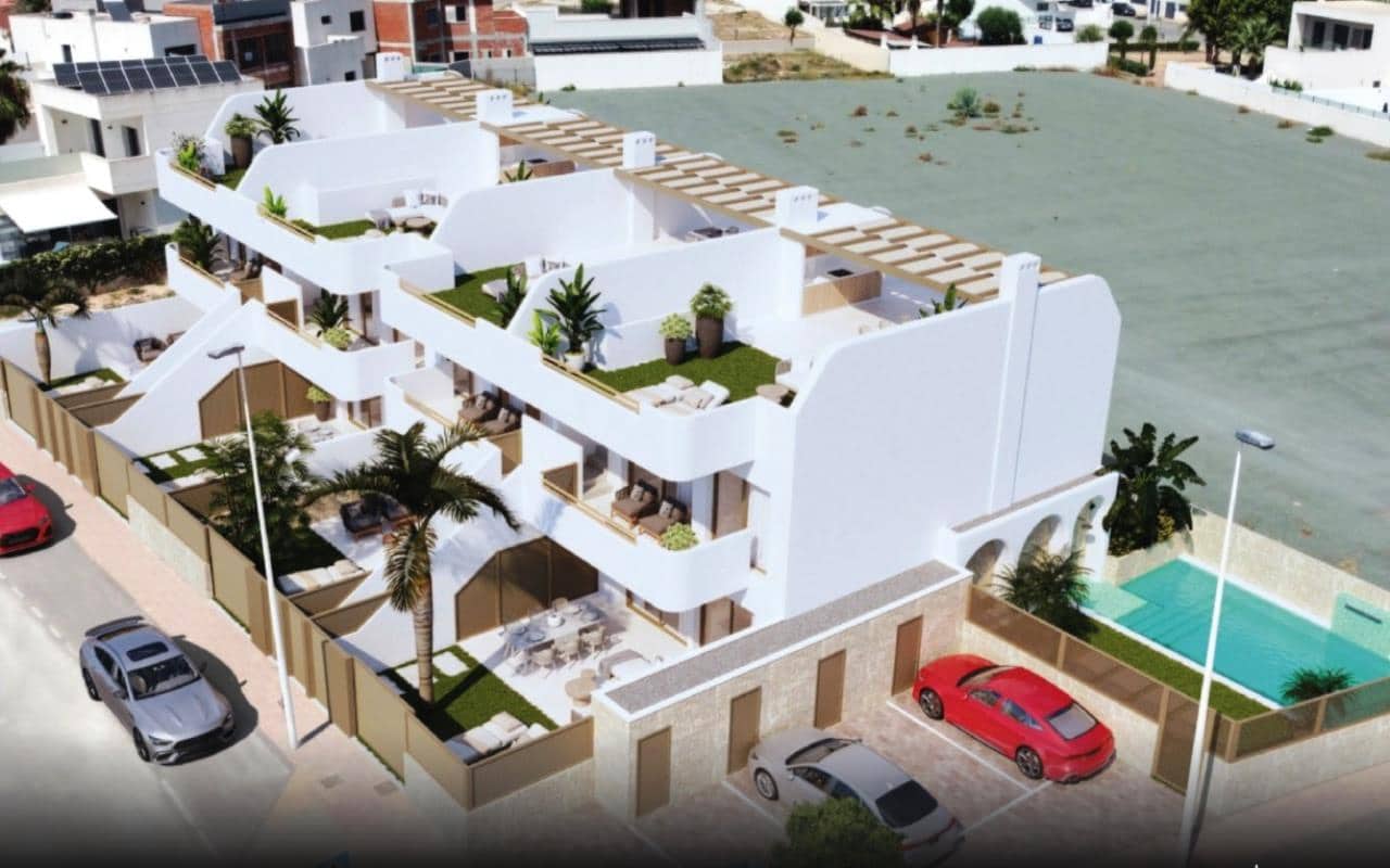 2 slaapkamer Penthouse te koop in San Pedro del Pinatar met zwembad garage - € 339.900 (Ref: 9603350)