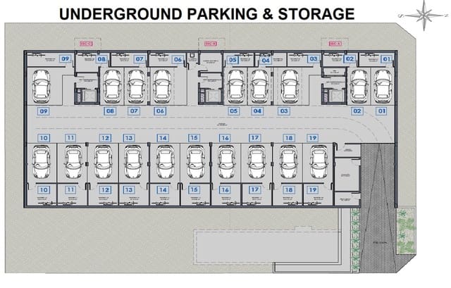 3 makuuhuone Huoneisto myytävänä paikassa Benijófar mukana uima-altaan 
autotalli - 289 900 € (Ref: 9606614)