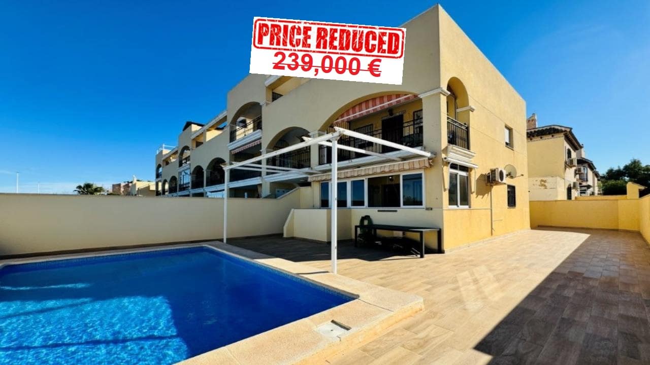 2 bedroom Apartment for sale in La Mata with pool - € 221,000 (Ref: 9628170)