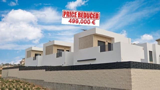 3 soveværelse Villa til salg i Ciudad Quesada, Rojales med swimmingpool garage - € 479.000 (Ref: 9838269)