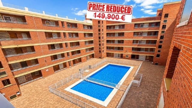2 sypialnia Apartament na sprzedaż w Torrevieja z basenem - 144 900 € (Ref: 9841425)