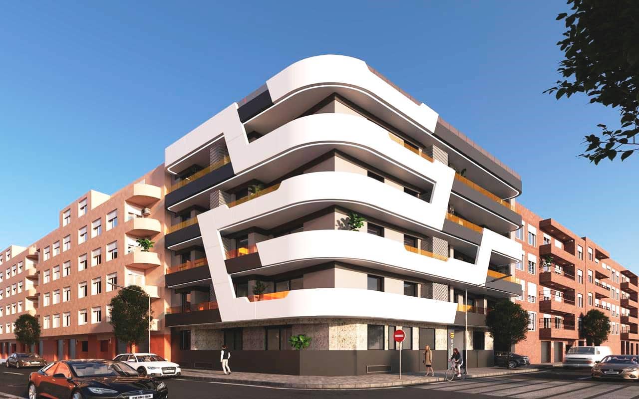 2 makuuhuone Kattohuoneisto myytävänä paikassa Torrevieja mukana uima-altaan 
autotalli - 359 000 € (Ref: 9872403)