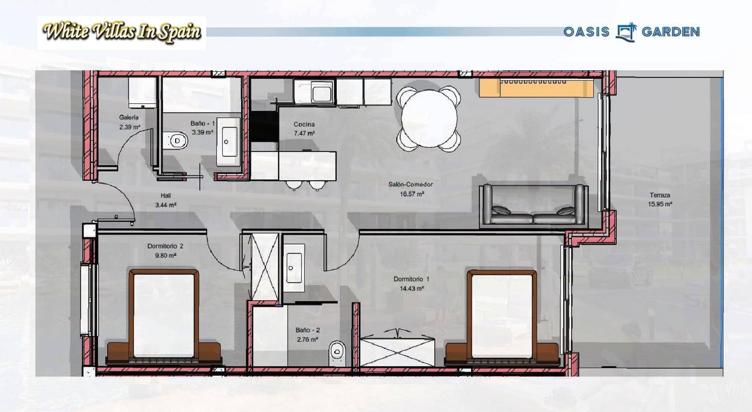 3 bedroom Apartment for sale in El Raso with pool garage - € 295,000 (Ref: 9893228)