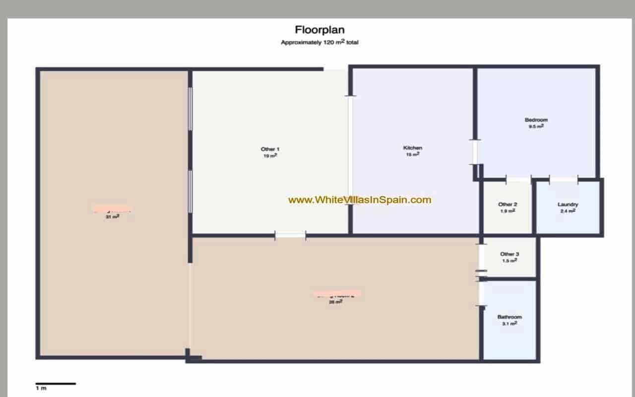 1 camera da letto Bungalow in vendita in Torrevieja con garage - 129.900 € (Rif: 9943194)