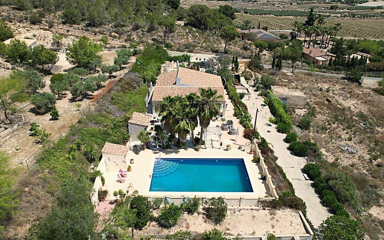 4 soverom Finca/Herregård til salgs i Aspe med svømmebasseng garasje - € 369 950 (Ref: 9950395)