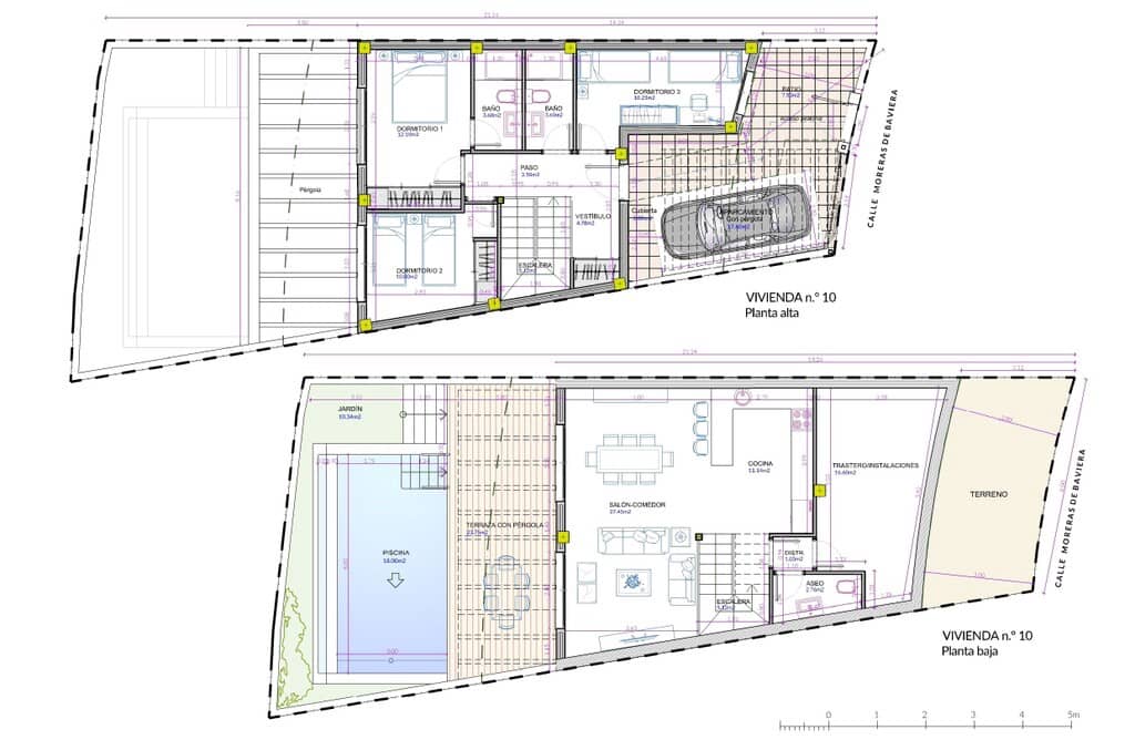 3 chambre Villa/Maison Semi-Mitoyenne à vendre à Caleta de Velez avec piscine garage - 514 500 € (Ref: 9228748)