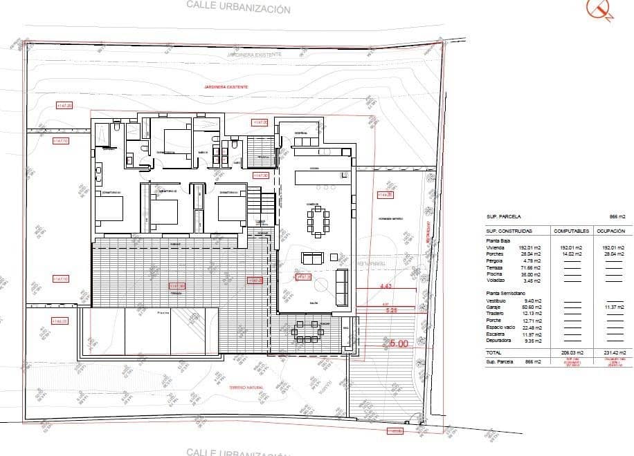 4 bedroom Villa for sale in Benitachell / Benitatxell with pool garage - € 1,255,000 (Ref: 7591491)