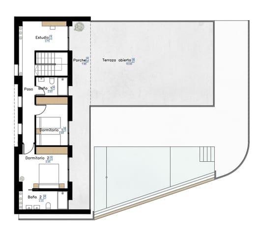 Chalet de 3 habitaciones en Benissa en venta con piscina garaje - 1.495.000 € (Ref: 7657330)