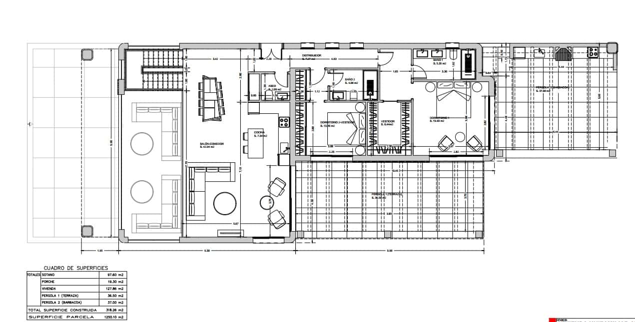 4 bedroom Villa for sale in Pedreguer with pool garage - € 915,000 (Ref: 7694190)