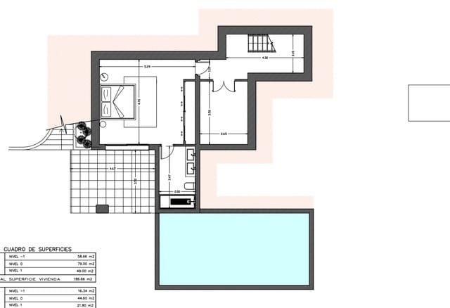 4 Zimmer Villa zu verkaufen in Pedreguer mit Pool Garage - 775.000 € (Ref: 7876792)