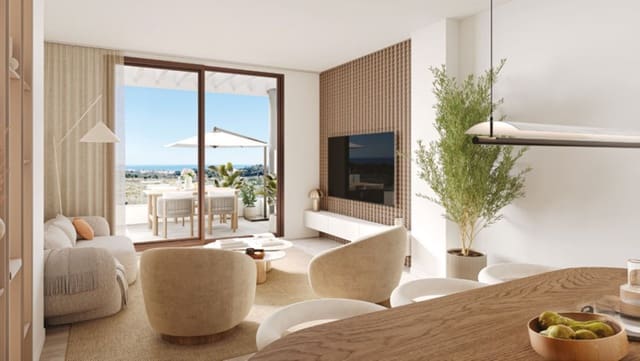 3 quarto Apartamento para venda em El Chaparral, Mijas - 442 000 € (Ref: 9434608)