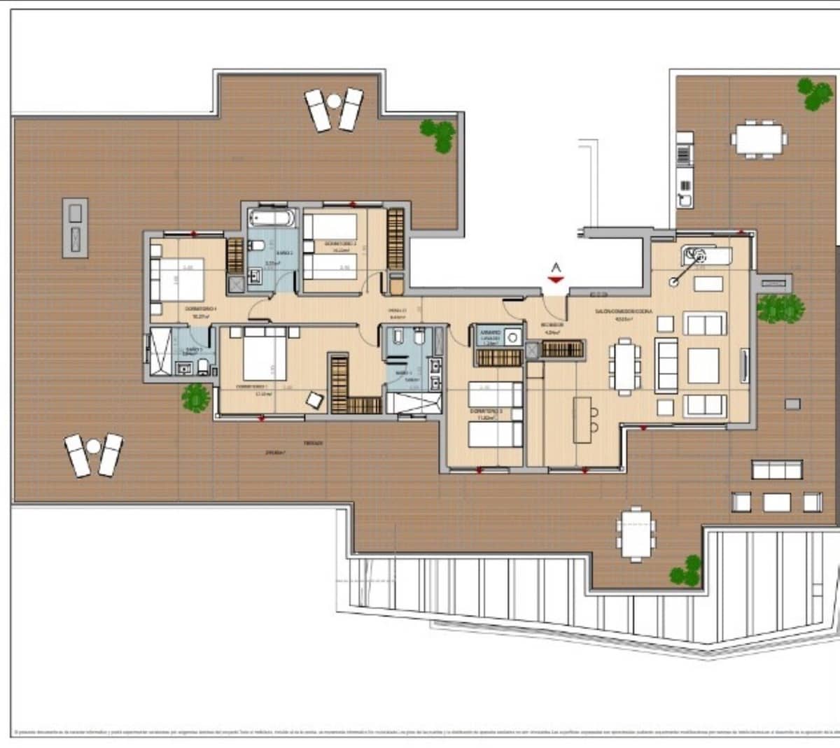 4 bedroom Penthouse for sale in Mijas Costa with pool garage - € 773,200 (Ref: 9434627)