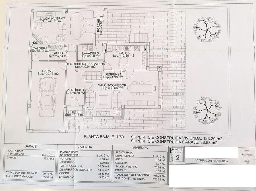 3 slaapkamer Finca/Landhuis te koop in Baza - € 318.000 (Ref: 9789641)