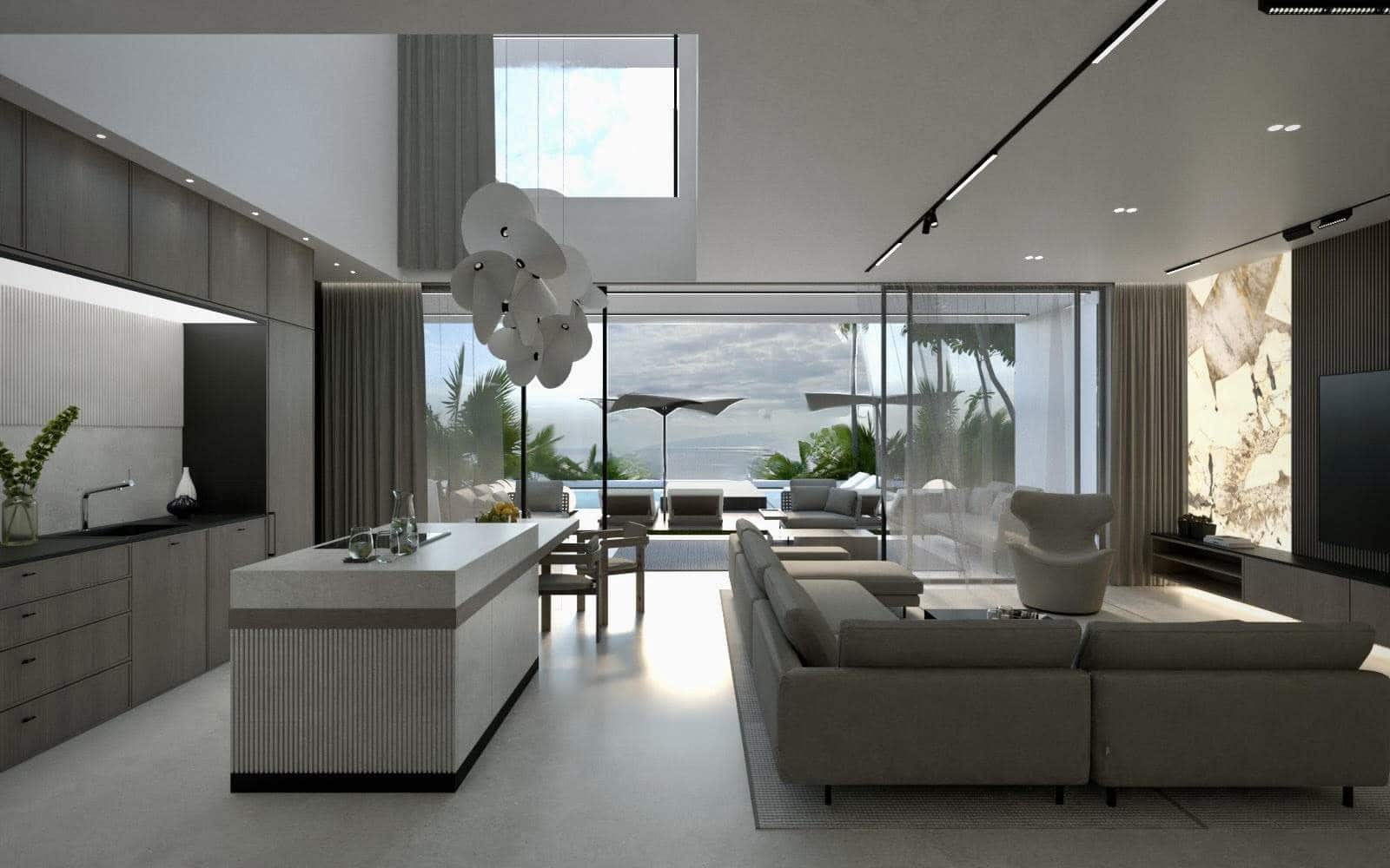 Chalet de 3 habitaciones en Costa Adeje en venta con piscina garaje - 2.850.000 € (Ref: 10001229)