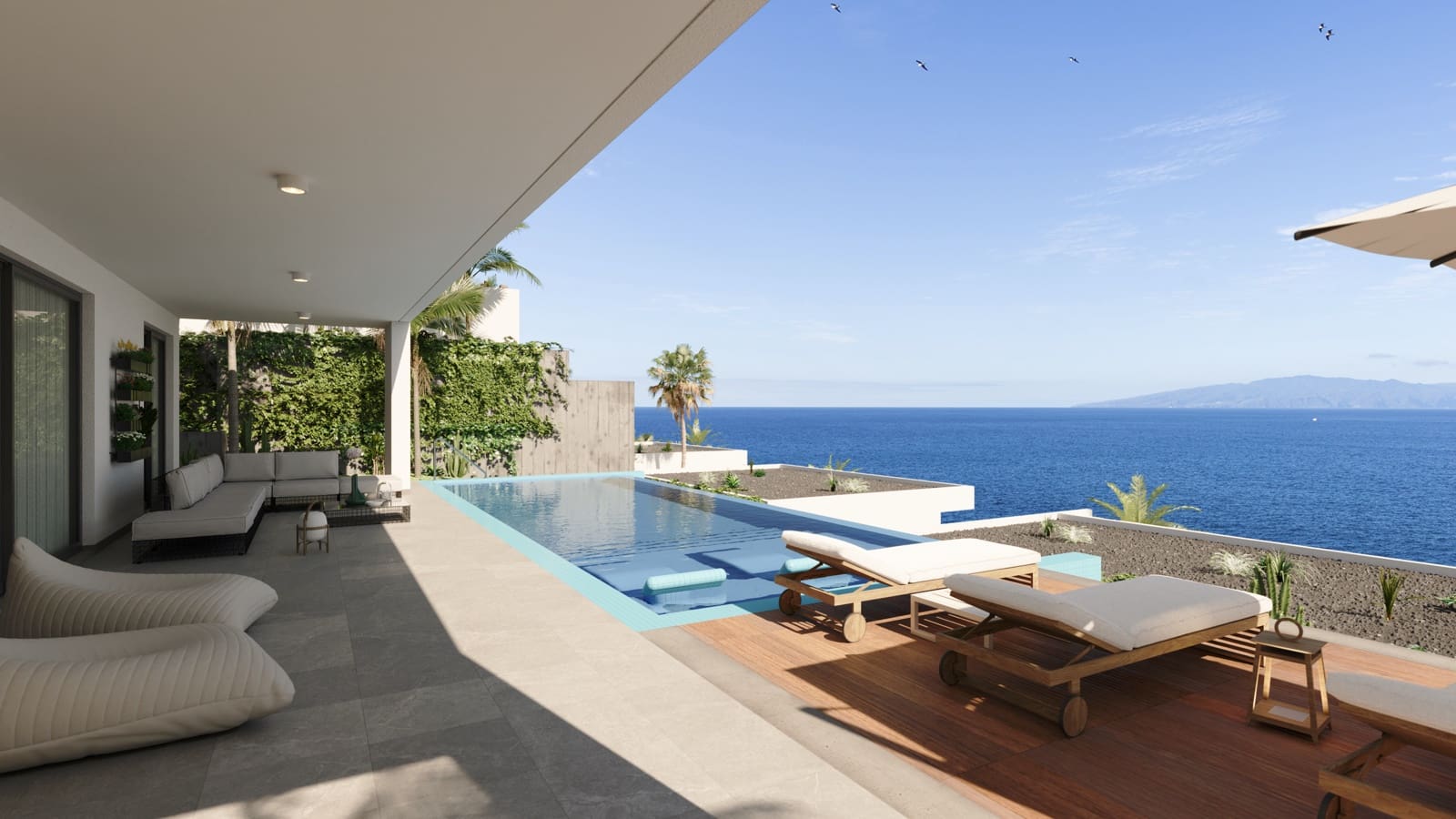 Chalet de 3 habitaciones en Costa Adeje en venta con piscina garaje - 2.850.000 € (Ref: 10001229)