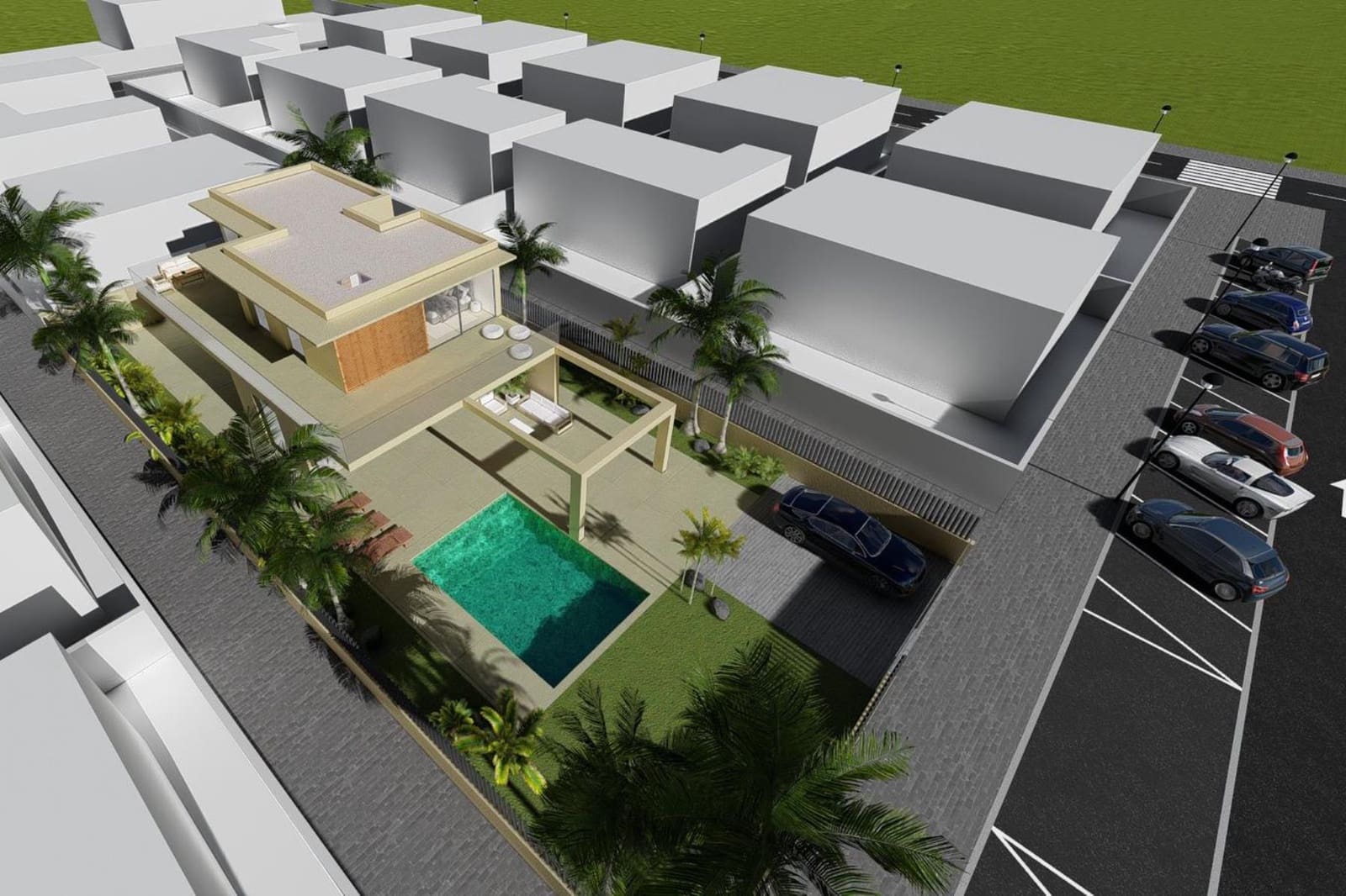 4 soveværelse Villa til salg i Palm-Mar med swimmingpool garage - € 1.750.000 (Ref: 8992870)