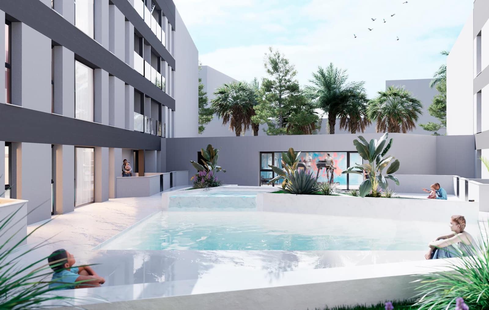 Apartamento de 1 habitación en Lo Pagan en venta con piscina garaje - 205.000 € (Ref: 10139122)