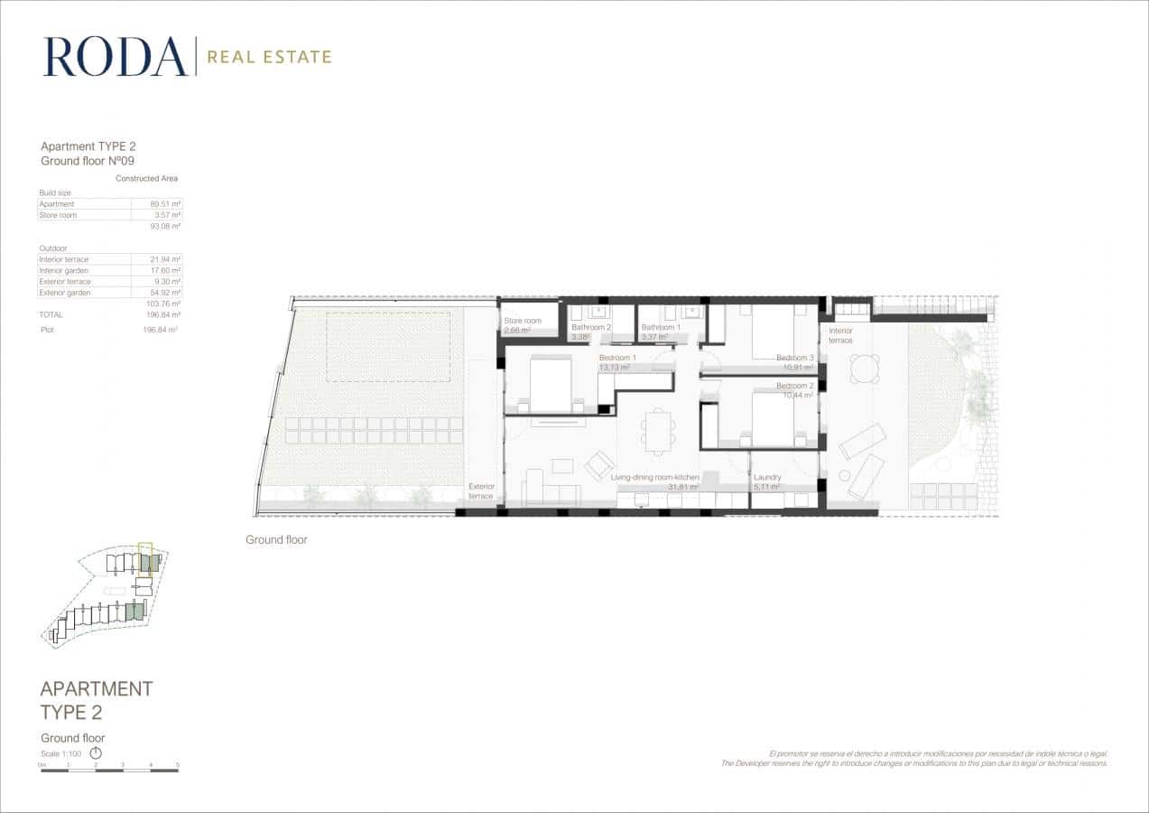 3 bedroom Bungalow for sale in Roda - € 349,000 (Ref: 8840657)