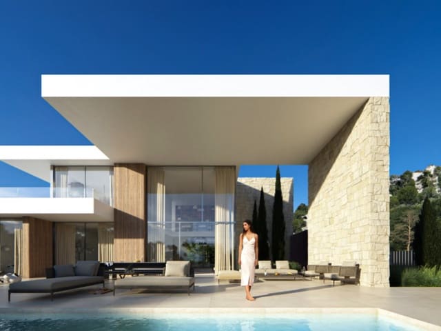 4 slaapkamer Villa te koop in Moravit - Cap Blanc, Teulada-Moraira met zwembad garage - € 4.250.000 (Ref: 10008840)