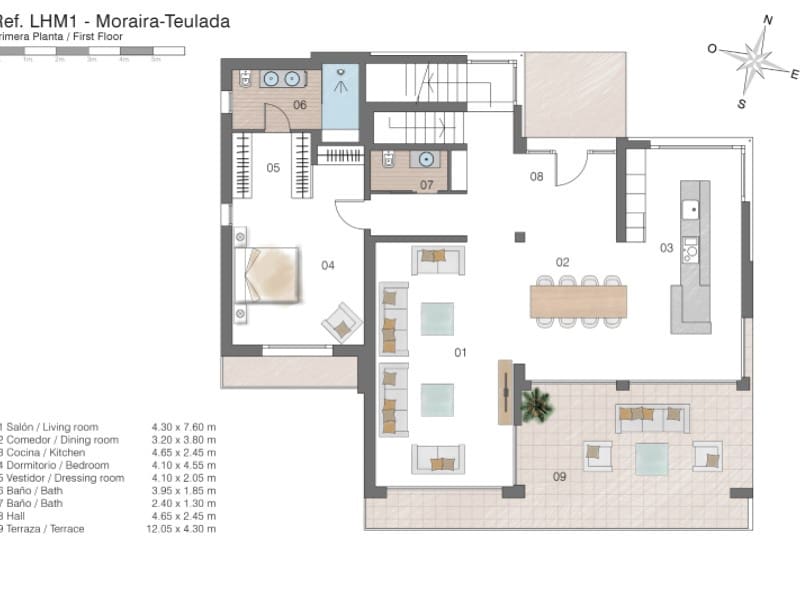 4 sypialnia Willa na sprzedaż w Moraira z basenem garażem - 2 750 000 € (Ref: 10008842)