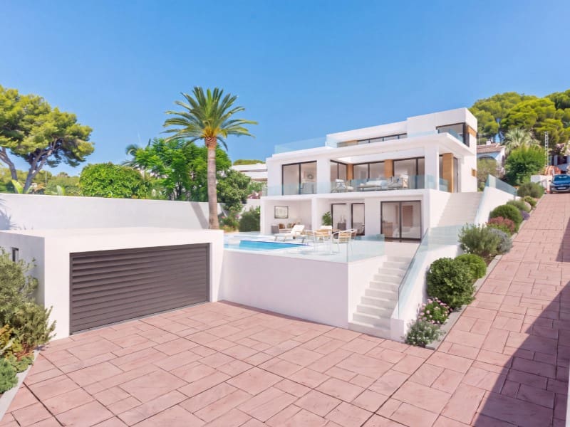 4 sypialnia Willa na sprzedaż w Moraira z basenem garażem - 2 750 000 € (Ref: 10008842)