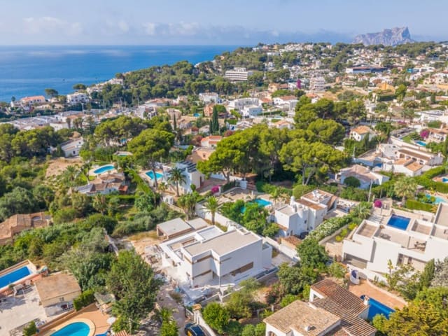 4 sypialnia Willa na sprzedaż w Pinar del Advocat - Cometa, Teulada-Moraira z basenem garażem - 2 750 000 € (Ref: 10008842)