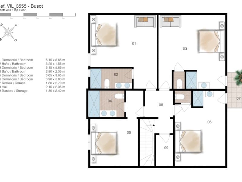 9 camera da letto Villa in vendita in Busot con piscina garage - 1.295.000 € (Rif: 10089421)