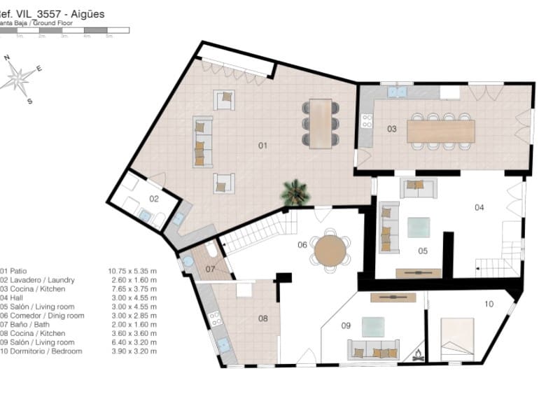 8 camera da letto Villa in vendita in Aguas de Busot / Aigues con piscina - 725.000 € (Rif: 10109396)