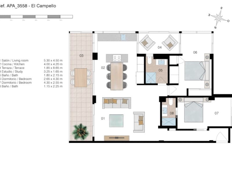 2 bedroom Apartment for sale in El Campello - € 475,000 (Ref: 10129070)