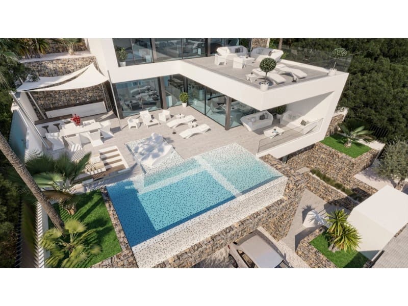 4 quarto Moradia para venda em Calpe / Calp com piscina garagem - 1 550 000 € (Ref: 6251862)