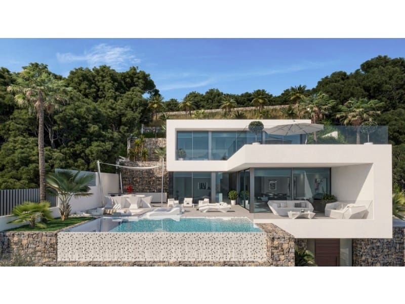 4 quarto Moradia para venda em Calpe / Calp com piscina garagem - 1 550 000 € (Ref: 6251862)