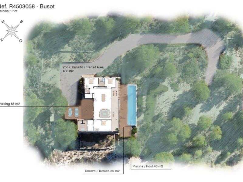 4 soveværelse Villa til salg i Busot med swimmingpool - € 995.000 (Ref: 8026521)