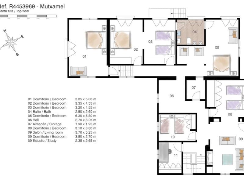 10 bedroom Villa for sale in Muchamiel / Mutxamel - € 750,000 (Ref: 8060403)