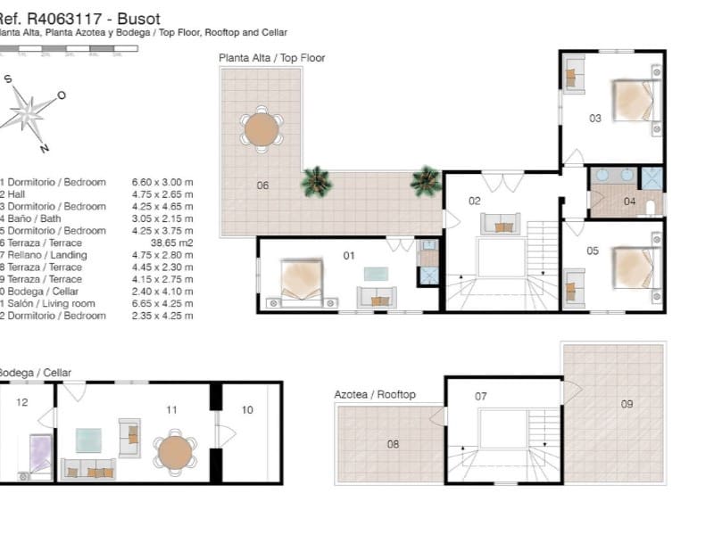 5 chambre Villa/Maison à vendre à Busot avec piscine garage - 1 100 000 € (Ref: 8433884)