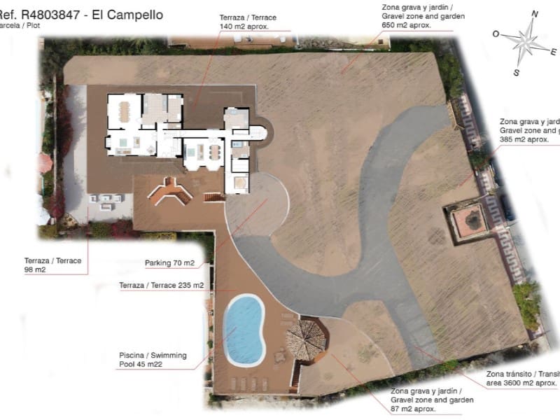 5 soveværelse Villa til salg i El Campello med garage - € 1.900.000 (Ref: 8594758)